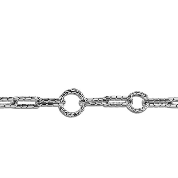 John Hardy Amulet chain bracelet 925 silver NIB - Picture 4 of 15